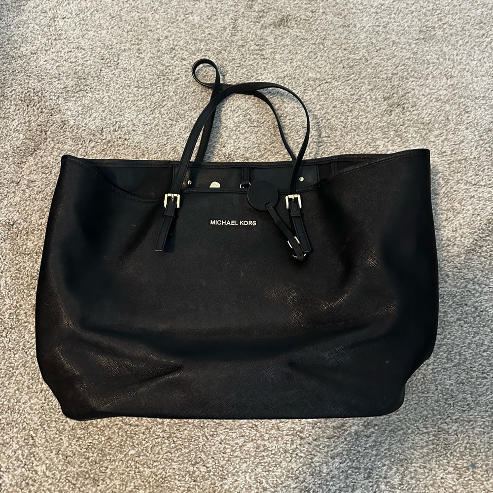 Michael Kors, leather tote bag